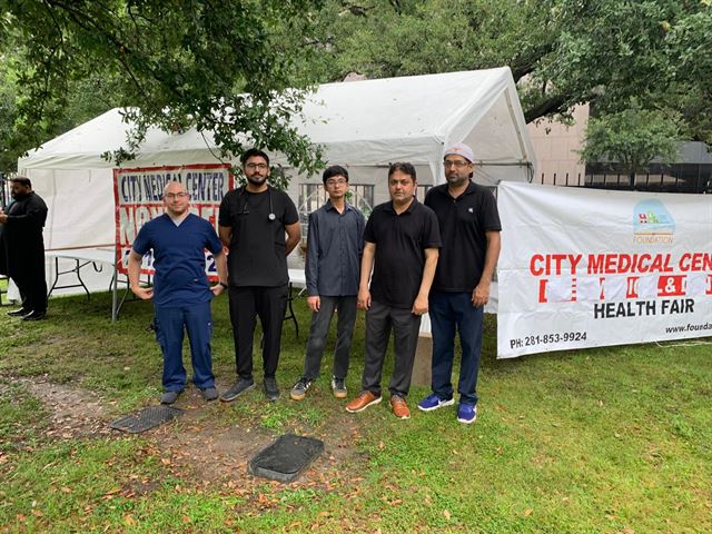 City Medical Center health camp at Sam Houston Park, photo 2